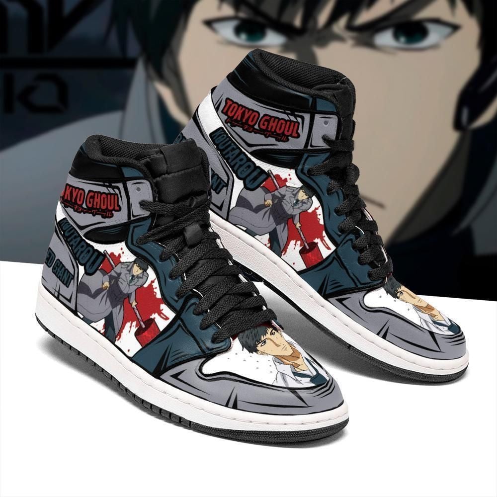 Koutarou Amon Custom Tokyo Ghoul Sneakers Anime Shoes Sport V2179