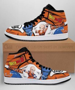 Krillin Boots Dragon Ball Z Anime Fan Gift Shoes Air Jd Retro Sneakers V2180