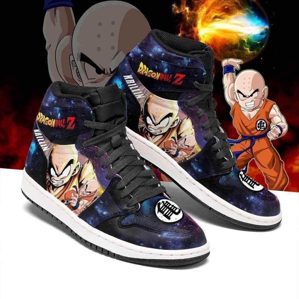 Krillin Galaxy Dragon Ball Z Anime Fan Pt04 Shoes Air Jd Retro Sneakers V2186