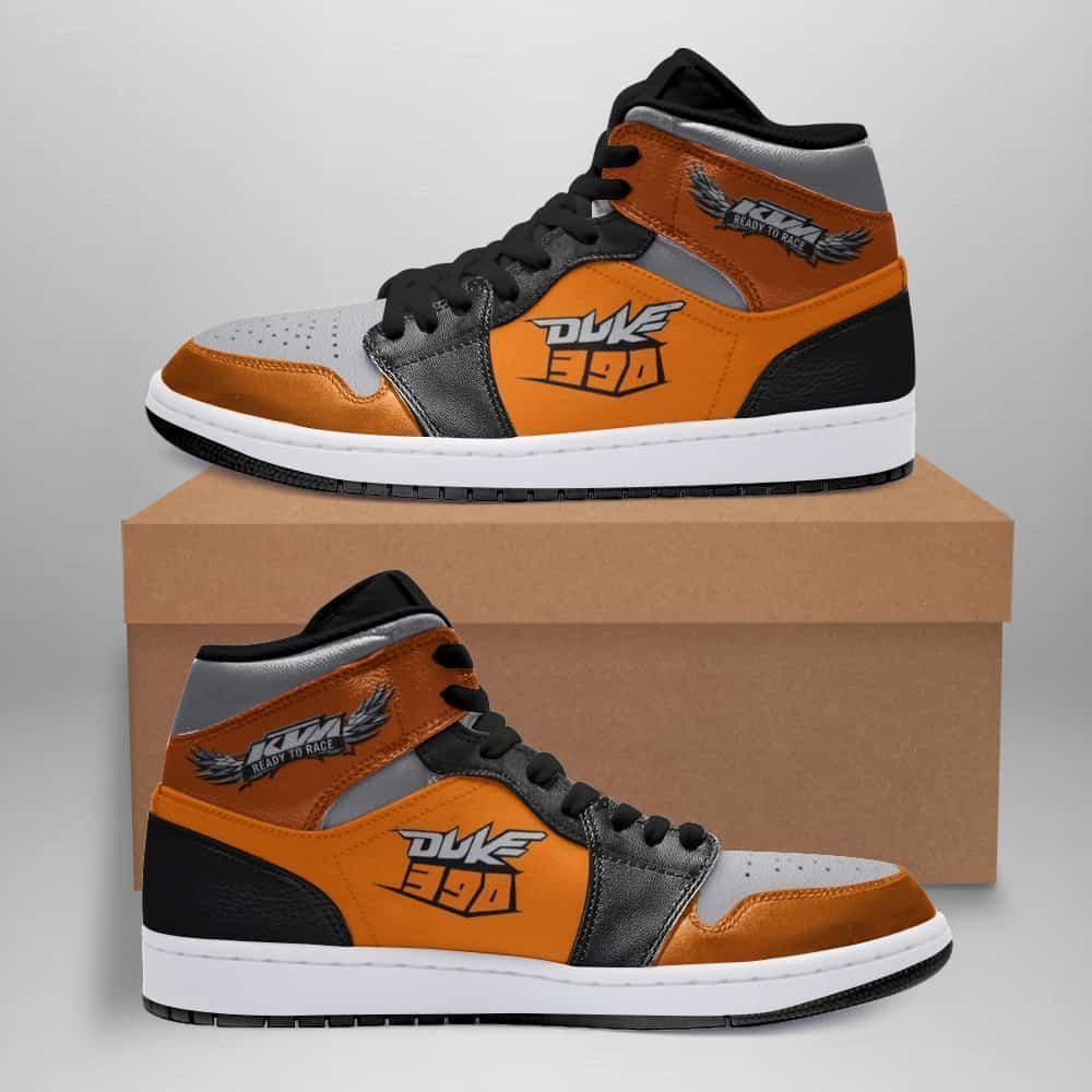 Ktm Duke 390 Custom Shoes Air Jd Retro Sneaker V2190