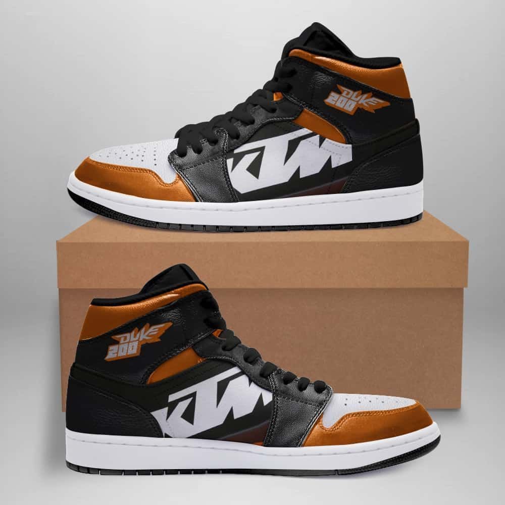 Ktm Motogp Racing Men Ktm Racing Custom Shoes Air Jd Retro Sneakers V2195