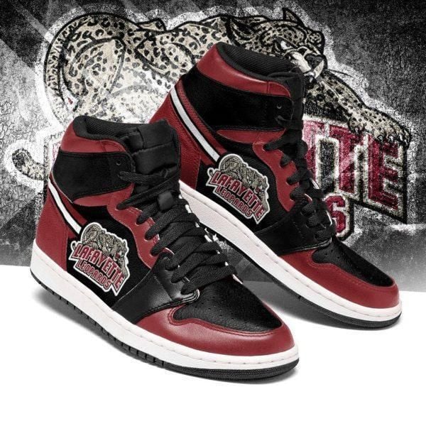 Lafayette Leopards Ncaa Team Custom Eachstep Shoes Air Jd Retro Sneakers V2233