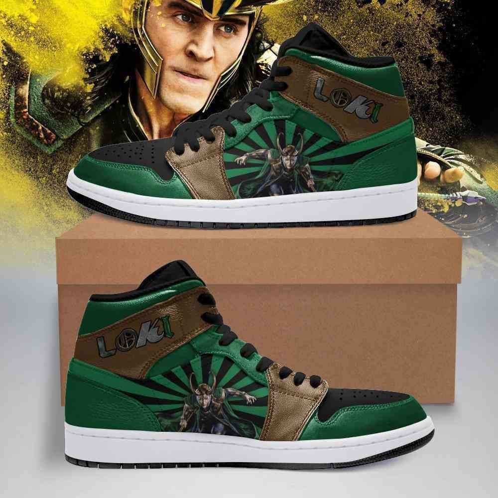 Loki Marvel Shoes Air Jd Retro Sneakers V2313