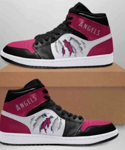 Los Angeles Angels 02 Mlb Shoes Air Jd Retro Sneakers V2315