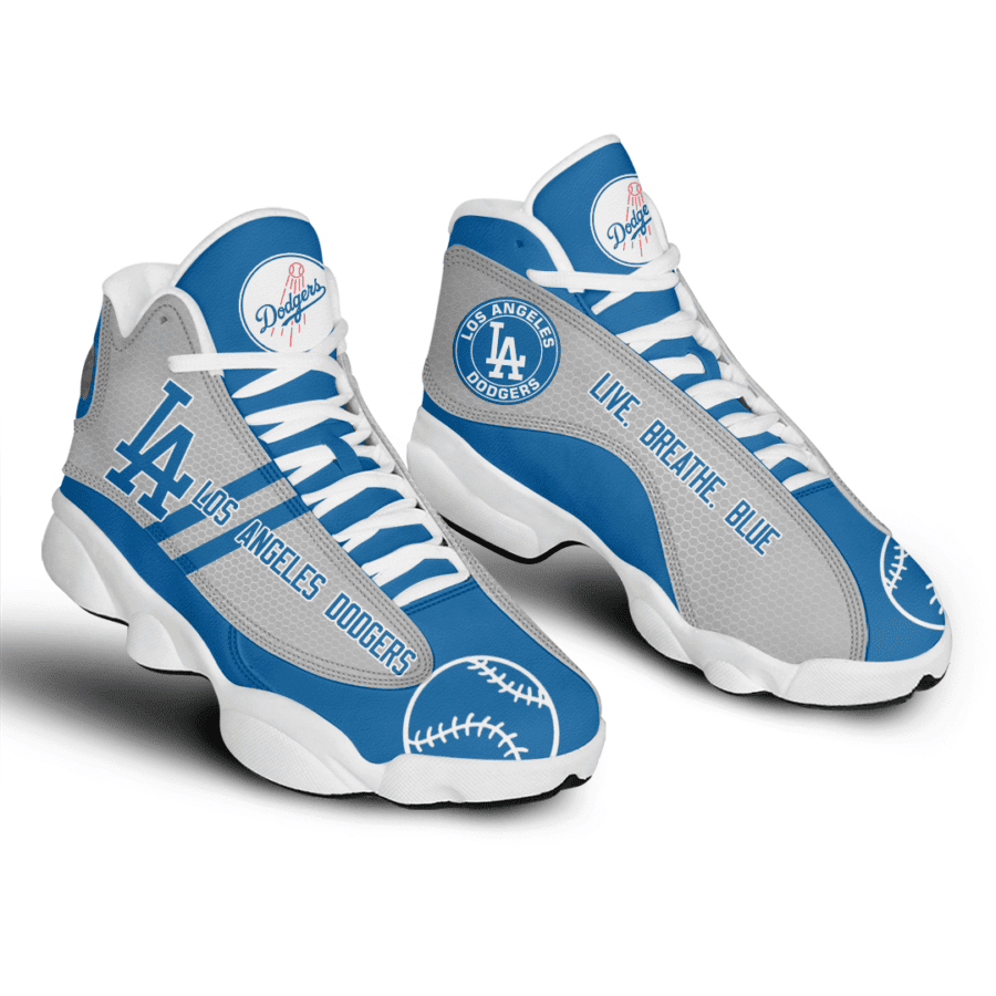 Toronto Blue Jays Football Mlb Lets Go Jays Sneaker Air Jd13 Sneaker Shoes VJD769