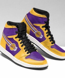 Los Angeles Lakers Nba Basketball Shoes Air Jd Retro Sneakers V2345