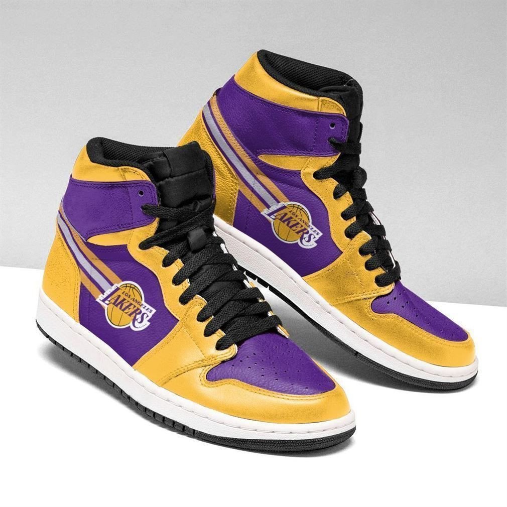 Los Angeles Lakers 3 Shoes Air Jd Retro Sneakers V2344