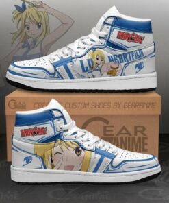 Lucy Heartfilia Fairy Tail Anime Mn11 Shoes Air Jd Retro Sneakers V2373