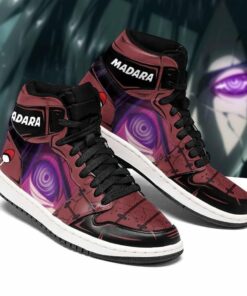 Madara Rinnegan Eye Naruto Anime Shoes Air Jd Retro Sneakers V2381