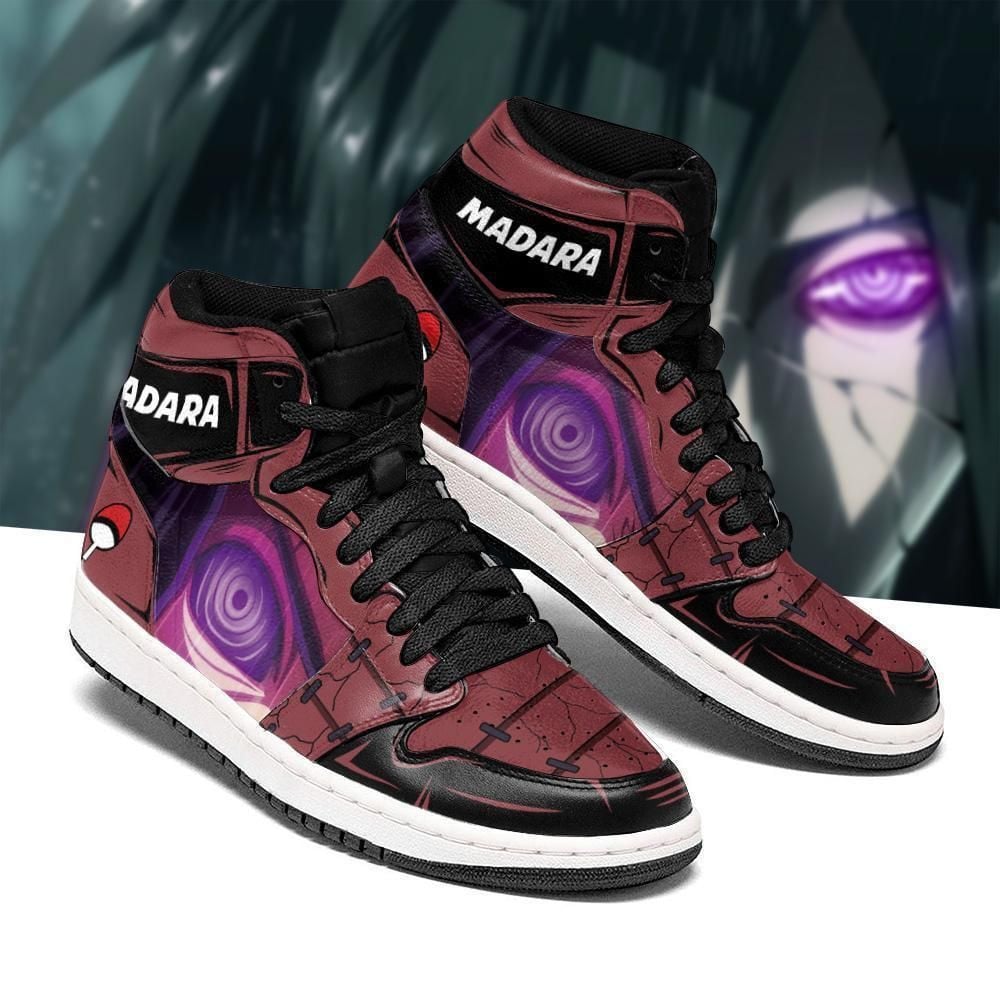 Madara Rikudou Shoes Naruto Anime Sneakers Shoes Sport V2380