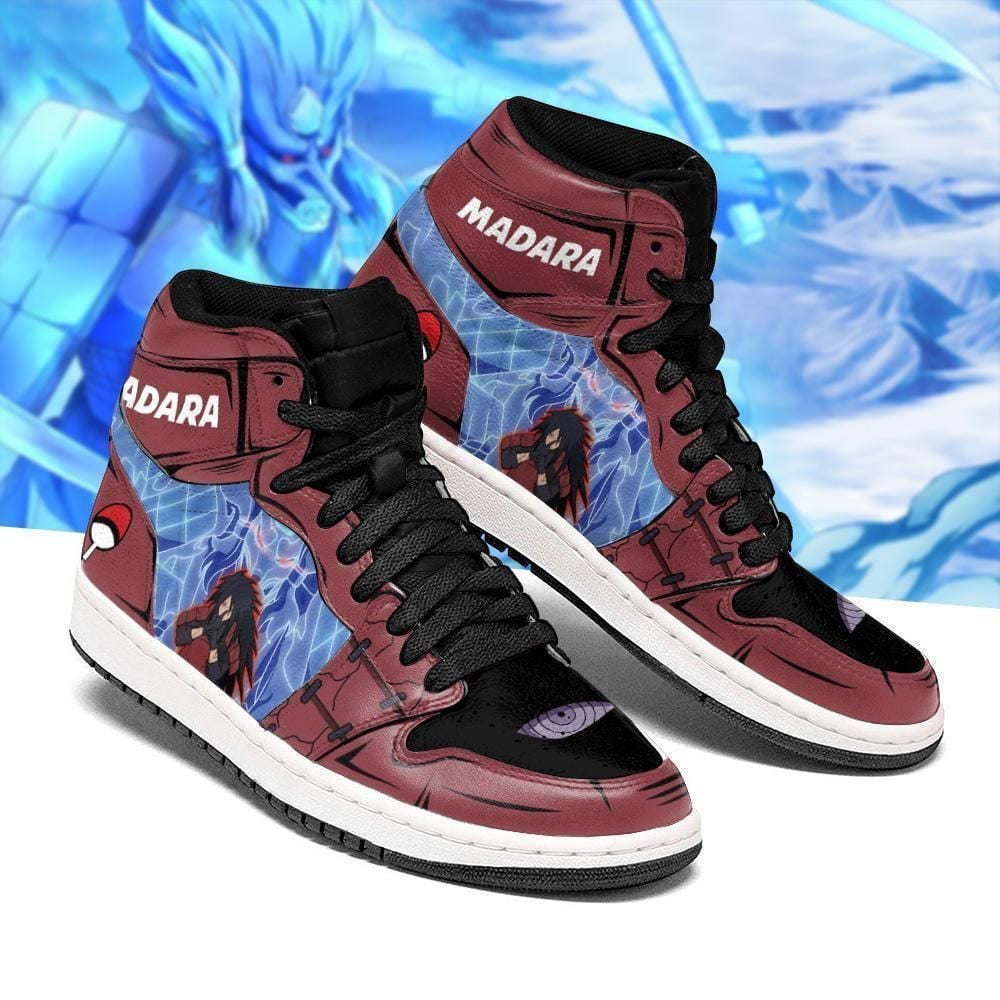 Madara Rinnegan Eye Naruto Anime Shoes Air Jd Retro Sneakers V2385