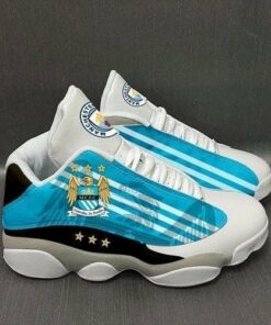 Manchester City Football Team Teams Air Jd13 Sneaker Shoes VJD434