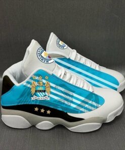 Manchester City Football Teams Air Jd13 Sneaker Shoes VJD267