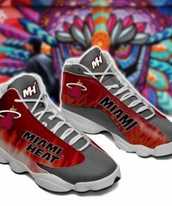 Miami Heat Basketball Nba Football Teams Air Jd13 Sneaker Shoes VJD755