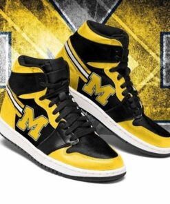 Michigan Wolverines Ncaa Shoes Air Jd Retro Sneakers V2475