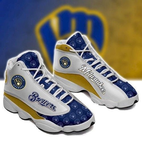 San Diego Padres Football Mlb Air Jd13 Sneaker Shoes VJD873