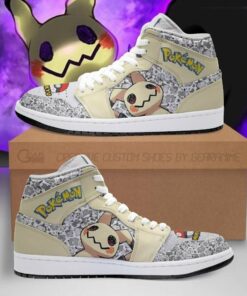 Mimikyu Boots Cute Pokemon Anime Shoes Air Jd Retro Sneakers V2500