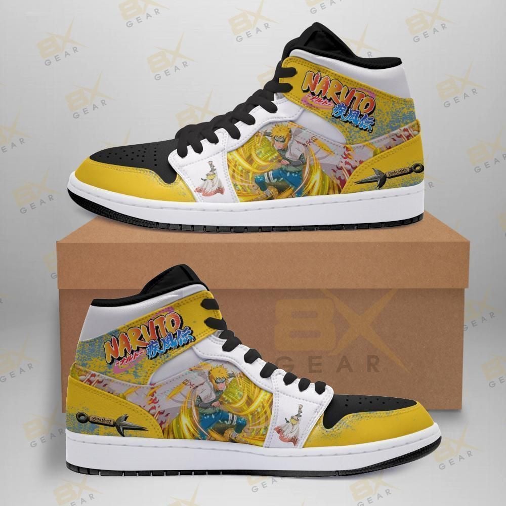 Minato Kazekage Naruto Anime Shoes Air Jd Retro Sneakers V2511