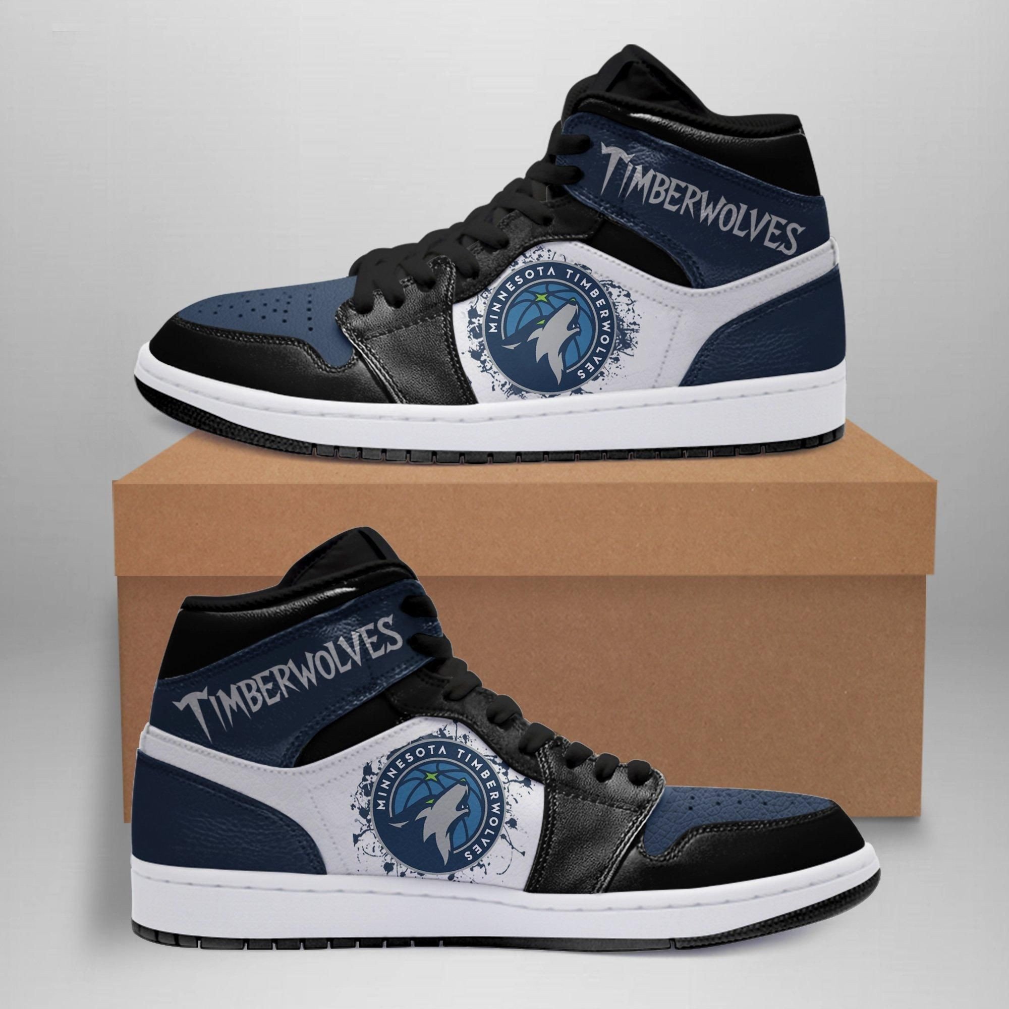 Minnesota Timberwolves Nba Sneakers Shoes Sport V2515