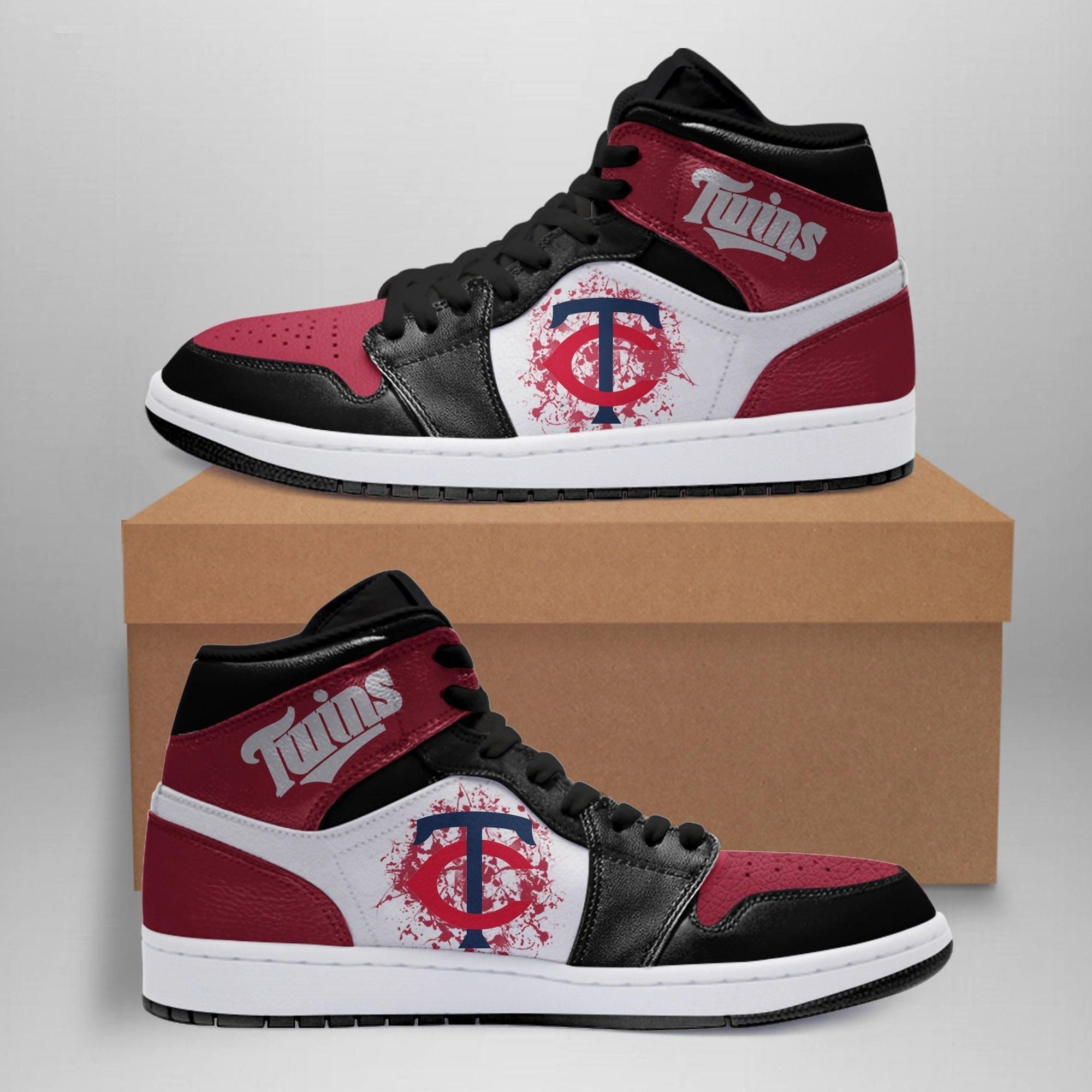 Minnesota Twins Basketball Shoes Air Jd Retro Sneakers V2518