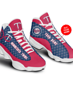 Minnesota Twins Mlb Baseball Air Jd13 Sneaker Shoes VJD162