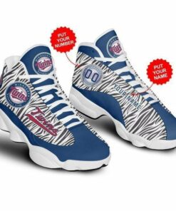 Minnesota Twins Mlb Baseball Air Jd13 Sneaker Shoes VJD424