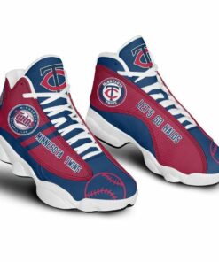 Minnesota Twins Mlb Baseball Air Jd13 Sneaker Shoes VJD433