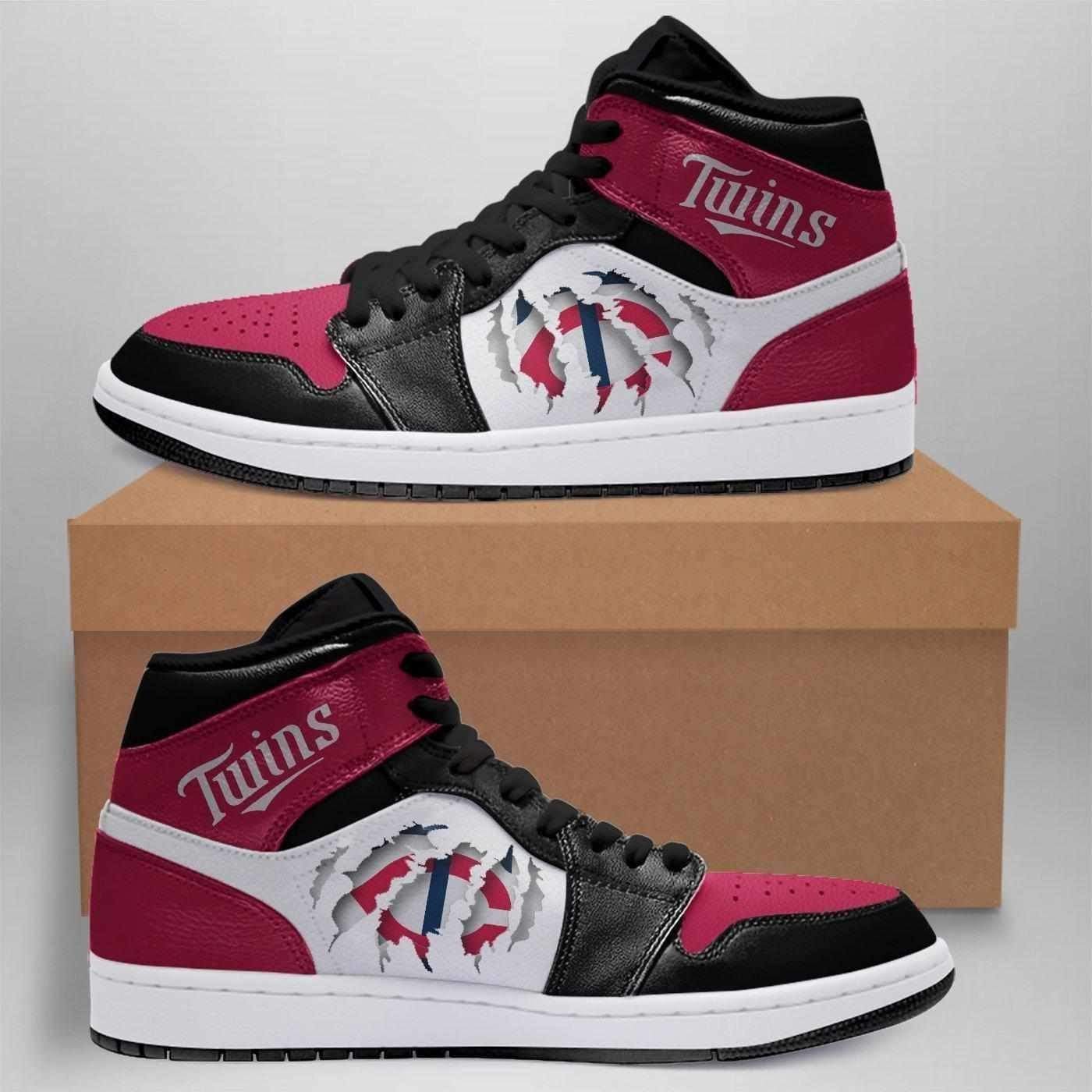 Minnesota Twins Mlb Outdoor Shoes Air Jd Retro Sneakers V2524