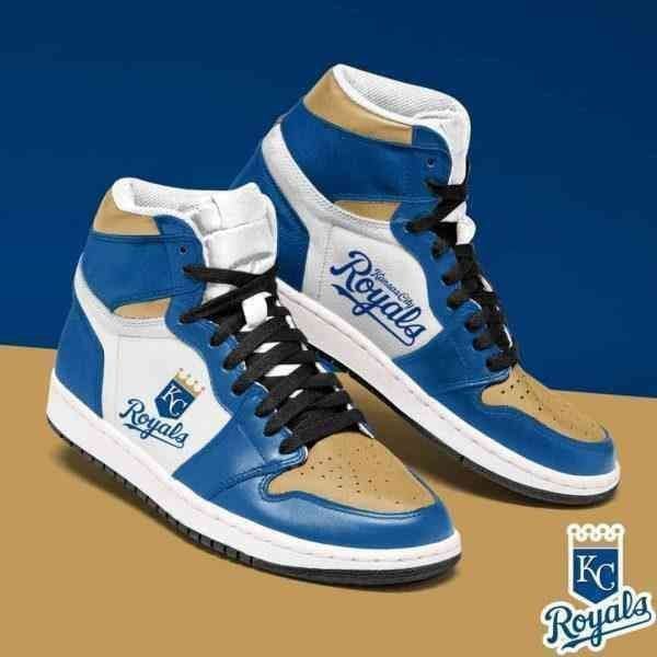 Mlb Kansas City Royals Limited Eachstep Shoes Air Jd Retro Sneakers V2543