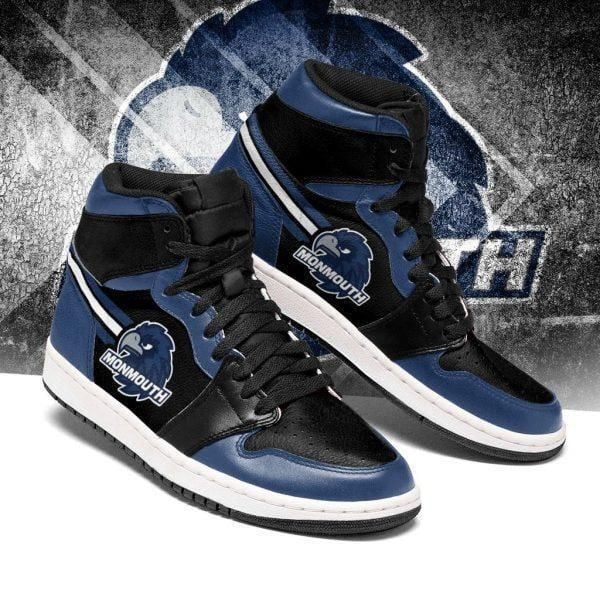 Monmouth Hawks Ncaa Sneakers Shoes Sport V2580