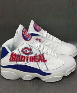 Montreal Canadiens Nhl Teams Football Air Jd13 Sneaker Shoes VJD436