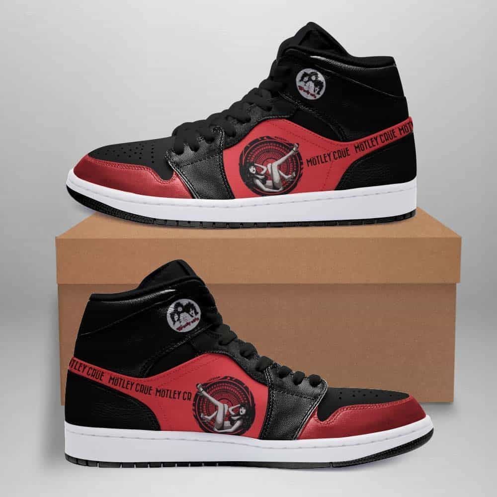 Motley Crue Custom Shoes Air Jd Retro Sneaker V2586