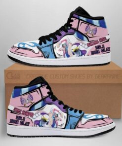 Mr 2 Bon Clay Okama Kenpo Skill One Piece Anime Fan Shoes Air Jd Retro Sneakers V2595