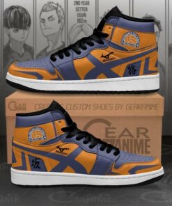 Mujinazaka High Haikyuu Custom Anime Shoes Air Jd Retro Sneakers V2597