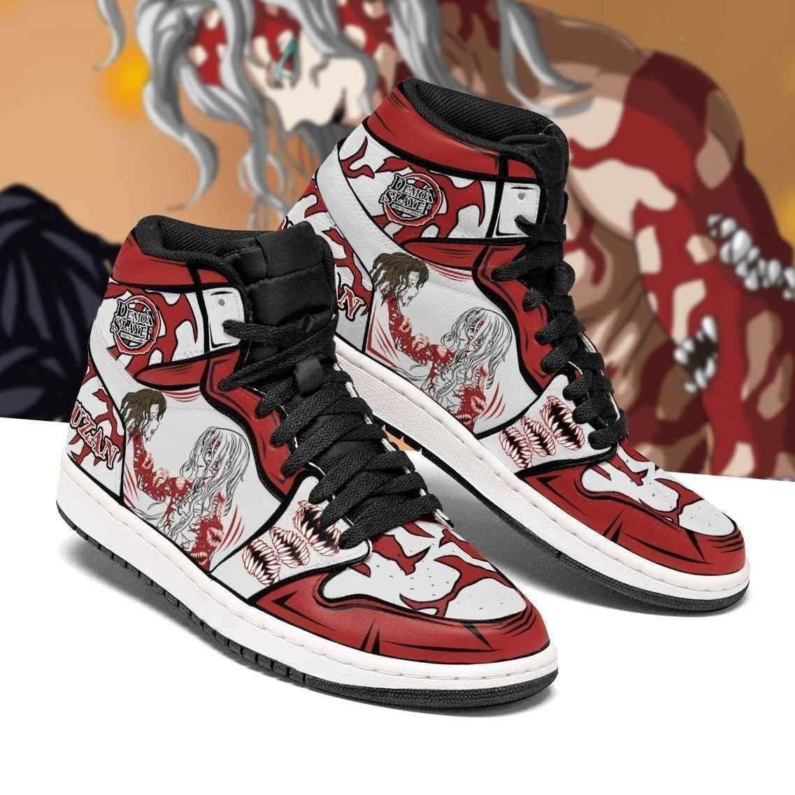 Muzan Kibutsuji Demon Slayer Shoes Air Jd Retro Sneakers V2609