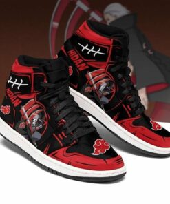 Naruto Hidan Akatsuki Symbol Costume Anime Shoes Air Jd Retro Sneakers V2644