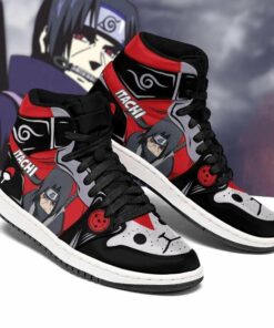 Naruto Itachi Anbu Uniform Costume Anime Shoes Air Jd Retro Sneakers V2646