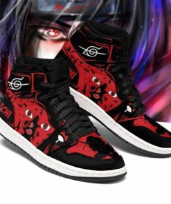 Naruto Itachi Eyes High Top Costume Anime Shoes Air Jd Retro Sneakers V2647