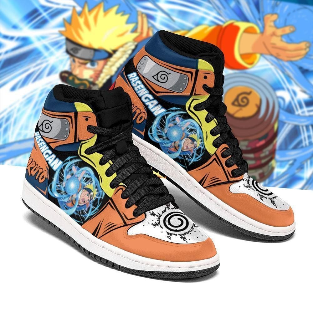 Naruto Pain Shoes Eyes Costume Anime Sneakers Shoes Sport V2686