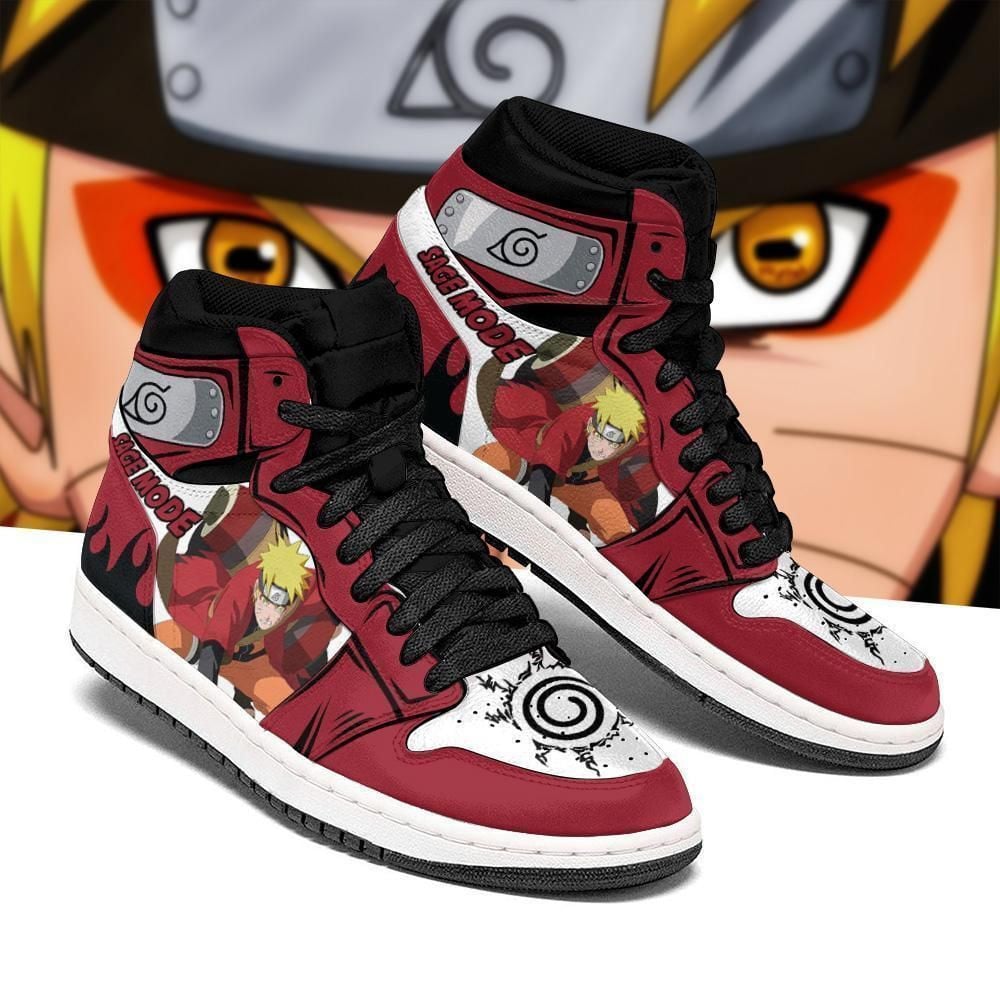 Naruto Sakura Haruno Symbol Costume Anime Shoes Air Jd Retro Sneakers V2696