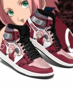 Naruto Sakura Haruno Symbol Costume Anime Shoes Air Jd Retro Sneakers V2696