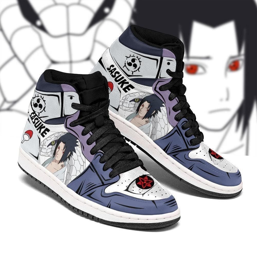 Naruto Sasuke Orosasu Skill Costume Anime Shoes Air Jd Retro Sneakers V2699