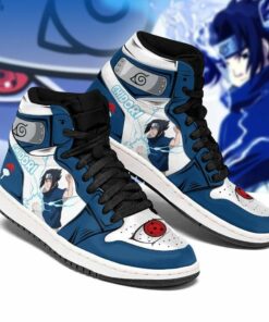 Naruto Sasuke Shoes Chidori Skill Costume Anime Sneakers Shoes Sport V2703