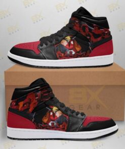 Naruto Shoes Seningan Vs Akatsuki Anime Sneakers Shoes Air Jd Retro Sneakers V2719