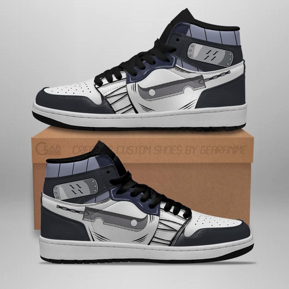 Naruto Zabuza Sword Naruto High Top Anime Shoes Air Jd Retro Sneakers V2749