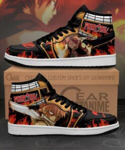 Natsu Dragneel Fairy Tail Anime Mn11 Shoes Air Jd Retro Sneakers V2756