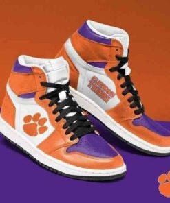 Ncaa Clemson Tigers Limited Eachstep Shoes Air Jd Retro Sneakers V2811