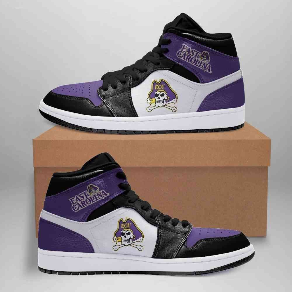 NCAA East Carolina Shoes Air Jd Retro Sneaker V2822