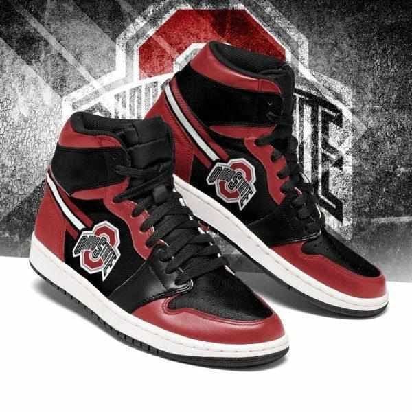 Ncaa Ohio State Buckeyes Limited Eachstep Shoes Air Jd Retro Sneakers V2871