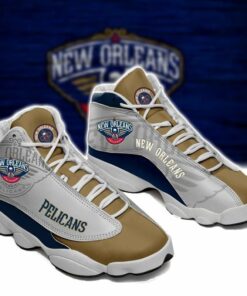 New Orleans Pelicans Nba Football Air Jd13 Sneaker Shoes VJD507